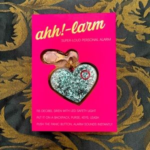 Ahh!-larm personal alarm / bag charm, new